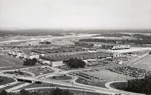 View of Glenn Martin Company Plant by Architect Albert Kahn