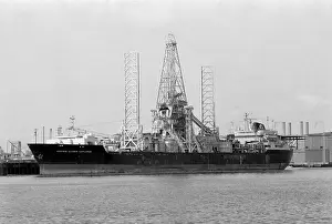 View of The Glomar Explorer