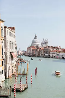 Images Dated 10th March 2016: View down The Grand Canal towards Santa Maria della Salute, Venice Italy