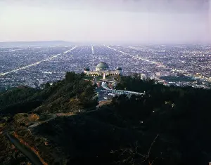 View of Griffith Observatory and Beyond