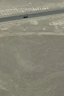 Nazca Prints: View of The Hands of Nazca Lines