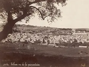 1880s Prints: View of Hebron, Palestine