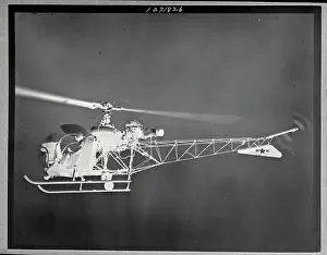 View of Helicopter in Flight