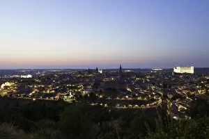 Images Dated 25th July 2014: View of the historic center of Toledo