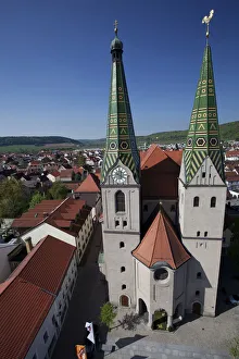 Images Dated 30th April 2012: View of the historic district of Beilngries, Altmuehltal valley, Bavaria, Germany, Europe