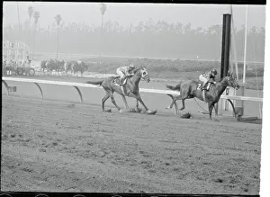 Inglewood Prints: View of Horse Race