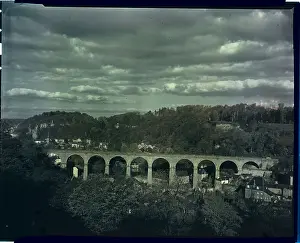 Luxembourg Prints: View of Houses in Luxembourg