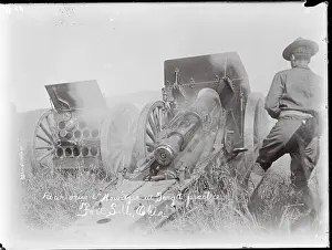 Oklahoma Prints: View of Howitzer