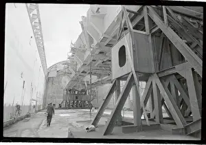 View of the Hughes Mining Barge