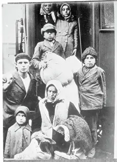 View of Hungarian Refugees