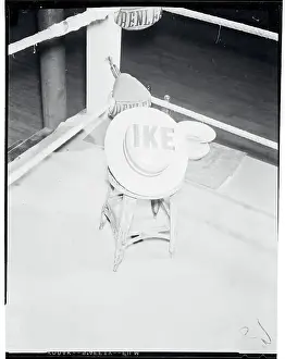 View of Ike Hat in Boxing Ring
