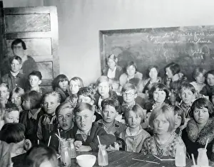 Arkansas Prints: View of Impoverished Children