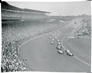 View of Indianapolis Speedway Classic