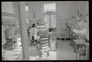 View of Intensive Care Room for Babies