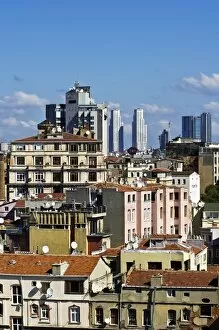 Images Dated 9th September 2012: View of Istanbul as seen from the Galata Tower, Istanbul, Turkey