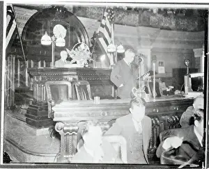 Topeka Prints: View of Kansas Legislature in Session