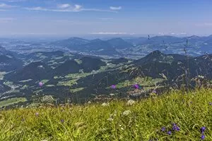 Images Dated 5th August 2012: View from Kehlsteinhaus, known as Eagles Nest, towards the Alps, Berchtesgadener Land, Bavaria