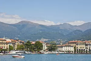 Images Dated 3rd August 2011: View over Lake Lugano towards Lugano, Lago di Lugano, Ticino, Switzerland, Europe