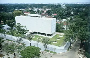View of Landscape Surrounding Saigon Embassy