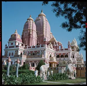 Old Delhi Prints: View of Laxmi Narain Temple