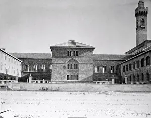 Lewisburg Prints: Front View of Lewis Federal Penitentiary