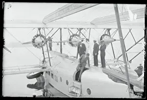 View of Lindbergh Boarding Plane