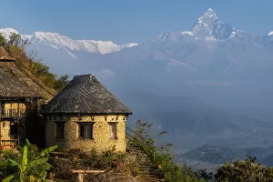 Images Dated 25th November 2016: The view of Machhapuchhre (Fish tail) from Sarangkot