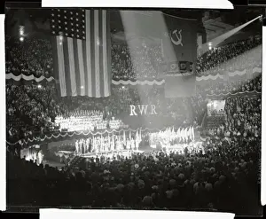 Framed Print : View of Madison Square Garden During Russian Testimonial Event Framed Print : View of Madison Square Garden During Russian Testimonial Event