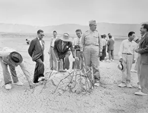 Alamogordo Prints: View of Melted Atomic Bomb Tower