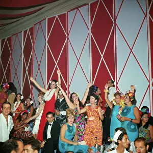 View of Merrymakers at Copacabana Palace Ball