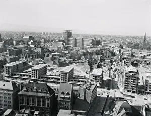 Frankfurt Prints: View of Modern Urban Architecture
