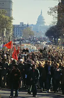 View of Moratorium Demonstrators