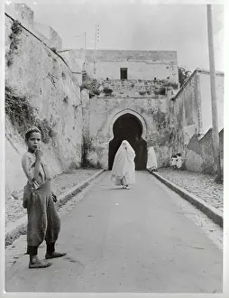 View of Moslem Woman Wearing Traditional Veils