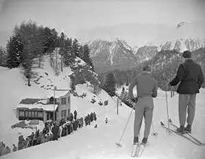 Moritz Prints: View from Mountaintop of Olympic Bobsled Course