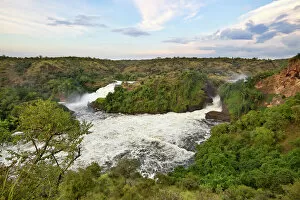 Images Dated 27th June 2017: View of Murchison Falls National Park, Uganda at sunset