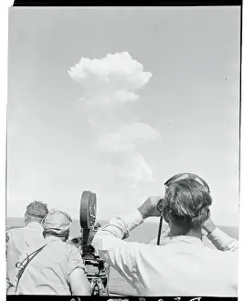 View of Mushroom Shaped Cloud