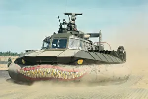 Front View of the Navy PACV Vehicle