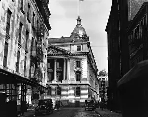 Neoclassical Prints: View of New York City Police Headquarters in 1926