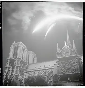 View of the Notre Dame Cathedral
