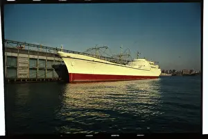 Hoboken Prints: View of Nuclear Powered Merchant Ship Savannah