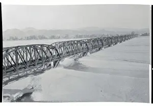View of Ohi Railway Bridge