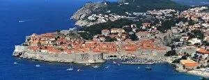 Images Dated 20th June 2016: View of Old Town, the walled city of Dubrovnik, UNESCO World Heritage Site, Dalmatia, Croatia