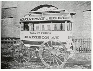 View of Old Trolley Omnibus