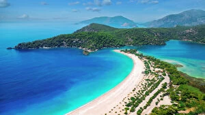 Aerial View Collection: View of Oludeniz, Turkey