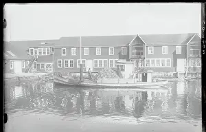 Serenity Prints: View of Oyster Processing Plant