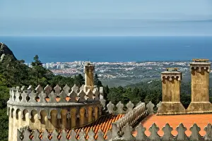 Sintra Prints: The view from Pena Castle