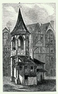 Stocks Prints: View of the Pillory
