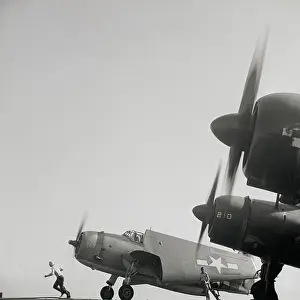 View of Planes Taking Off