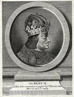 Side View Portrait of Albert II