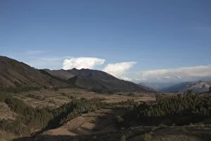 Images Dated 26th November 2015: View from Pukapukara, near Cuzco, Peru